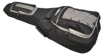 Deluxe Acoustic Guitar Bag by Cobra Case with Thick 10mm Padded Protection